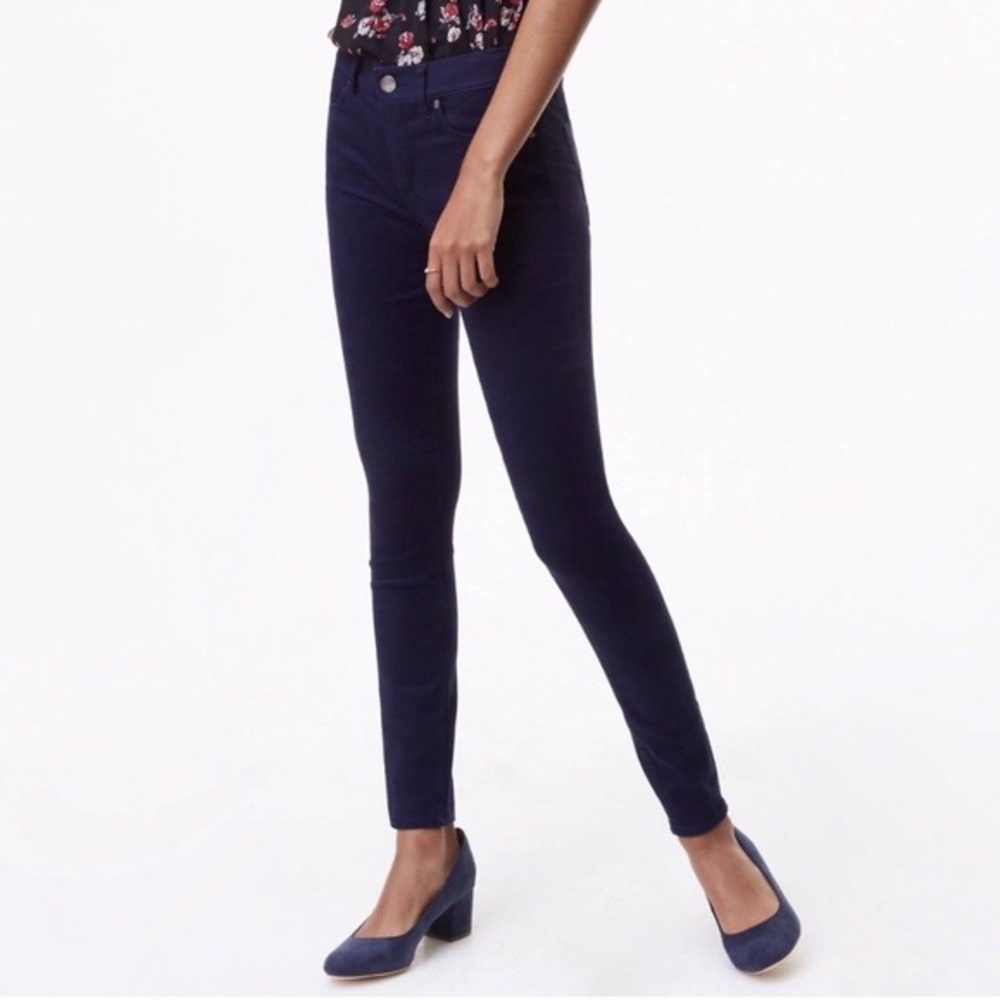 Ann Taylor loft leggings in sateen five pocket